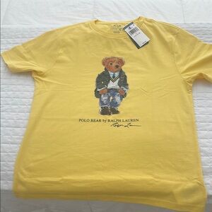 Ralph Lauren Yellow Polo Bear T-Shirt